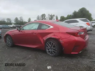 2015 Lexus RC 350 F Sport z VIN JTHSE5BC9F5002273, wystawiony jako Copart lot #58706285 z przebiegiem 105 602 mil mil oraz Szkoda całkowita • Salvage title. Historia ofert i sprzedaży dostępna na DreamBid. Obrazek 2.