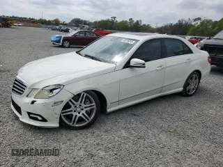 2010 Mercedes-Benz E 550 Luxury with VIN WDDHF7CB3AA134560, listed as a Copart auction lot 48516615 with 165,533 mi miles and Salvage Title. Bid and sale history available at DreamBid. Image 1.