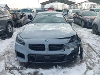2024 BMW M2 with VIN 3MF13DM03R8E21191, listed as a IAAI auction lot 41294893 with 9,123 mi miles. Bid and sale history available at carsss.com. Image 12.