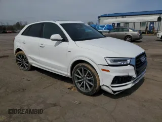 2018 Audi Q3 Premium Plus with VIN WA1JCCFS9JR016968, listed as a Copart auction lot 51617255 with 39,091 mi miles and Salvage Title. Bid and sale history available at carsss.com. Image 4.
