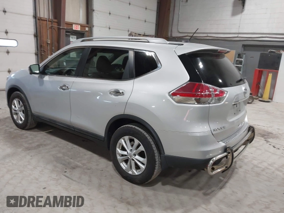 2015 Nissan Rogue SL with VIN 5N1AT2MV0FC892752, listed as a IAAI auction lot 41886666 with 101,024 mi miles and . Bid and sale history available at carsss.com. Image 3.