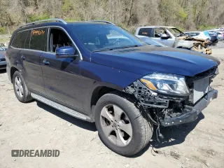2019 Mercedes-Benz GLS 450 with VIN 4JGDF6EE2KB237860, listed as a Copart auction lot 51994074 with 26,773 mi miles and Salvage Title. Bid and sale history available at DreamBid. Image 4.