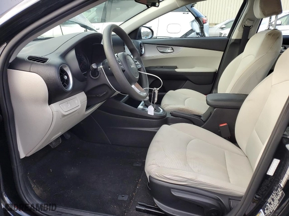 2023 Kia Forte LXS with VIN 3KPF24AD7PE654248, listed as a Copart auction lot 84835524 with 108,824 mi miles and Salvage Title. Bid and sale history available at carsss.com. Image 7.
