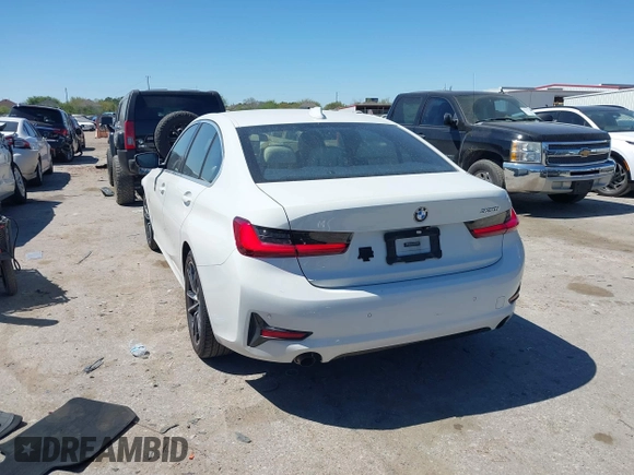 2019 BMW 3 Series 330i with VIN WBA5R1C58KAK07061, listed as a IAAI auction lot 41843706 with 57,930 mi miles and . Bid and sale history available at DreamBid. Image 3.