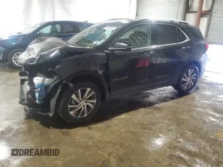 2023 Chevrolet Equinox Premier z VIN 3GNAXXEGXPL215243, wystawiony jako Copart lot #55738705 z przebiegiem 37 281 mil mil oraz Szkoda całkowita • Salvage title. Historia ofert i sprzedaży dostępna na DreamBid. Obrazek 1.
