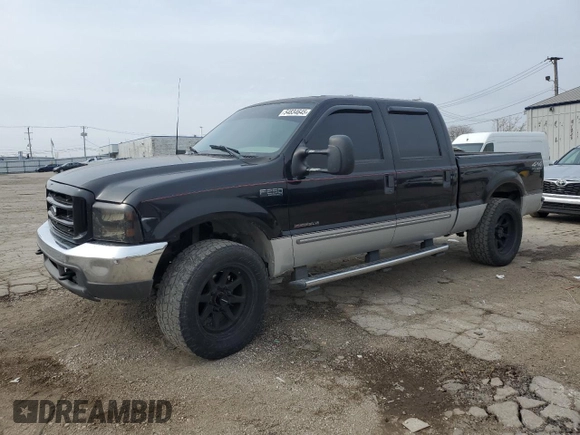 2000 Ford Super Duty F-250 XL with VIN 1FTNW21F0YEE33223, listed as a Copart auction lot 54834645 with 398,000 mi miles and Clean Title. Bid and sale history available at carsss.com. Image 1.