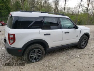 2024 Ford Bronco Sport Big Bend z VIN 3FMCR9B62RRF66162, wystawiony jako Copart lot #55129945 z przebiegiem 3 141 mil mil oraz Szkoda całkowita • Salvage title. Historia ofert i sprzedaży dostępna na DreamBid. Obrazek 3.