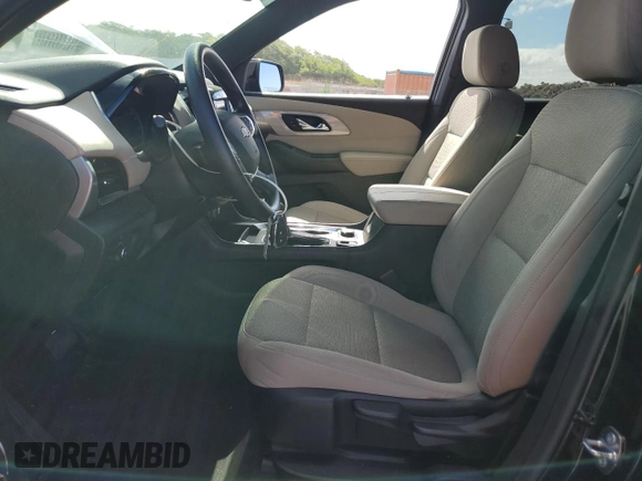 2022 Chevrolet Traverse LS with VIN 1GNEVFKWXNJ143297, listed as a Copart auction lot 57889574 with 16,363 mi miles and Clean Title. Bid and sale history available at carsss.com. Image 7.