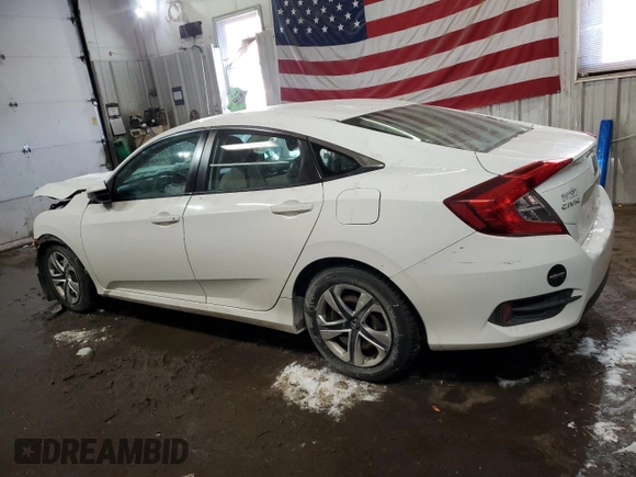 2016 Honda Civic Sedan LX with VIN 19XFC2F56GE233737, listed as a Copart auction lot 43183635 with 147,725 mi miles and Salvage Title. Bid and sale history available at carsss.com. Image 2.