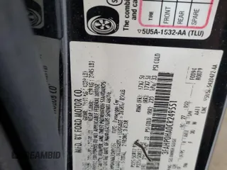 2012 Ford Fusion SE z VIN 3FAHP0HA0CR249551, wystawiony jako Copart lot #57858215 z przebiegiem 171 435 mil mil oraz Szkoda całkowita • Salvage title. Historia ofert i sprzedaży dostępna na DreamBid. Obrazek 12.