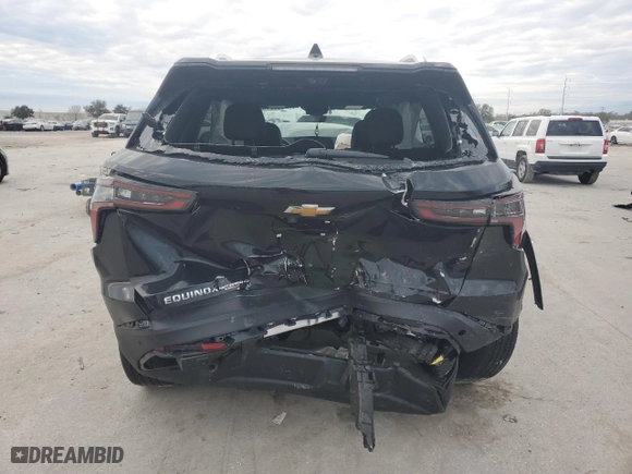 2025 Chevrolet Equinox FWD LT with VIN 3GNAXHEG2SL138916, listed as a Copart auction lot 88644535 with 0 mi miles and Salvage Title. Bid and sale history available at carsss.com. Image 6.