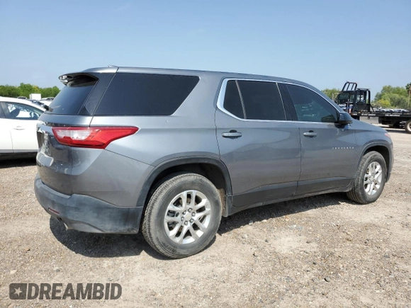 2020 Chevrolet Traverse LS с VIN 1GNERFKWXLJ245930, выставлен на аукционе Copart как лот 51657195 с пробегом Не указан миль и Списание • Salvage title. История ставок и продаж доступна на DreamBid. Изображение 3.