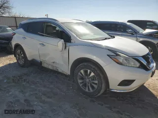2015 Nissan Murano SV with VIN 5N1AZ2MH4FN214602, listed as a Copart auction lot 42746235 with 130,705 mi miles and Salvage Title. Bid and sale history available at carsss.com. Image 4.