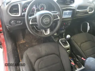 2018 Jeep Renegade Latitude with VIN ZACCJABH4JPH14115, listed as a Copart auction lot 88845175 with 49,339 mi miles and Salvage title. Bid and sale history available at DreamBid. Image 8.