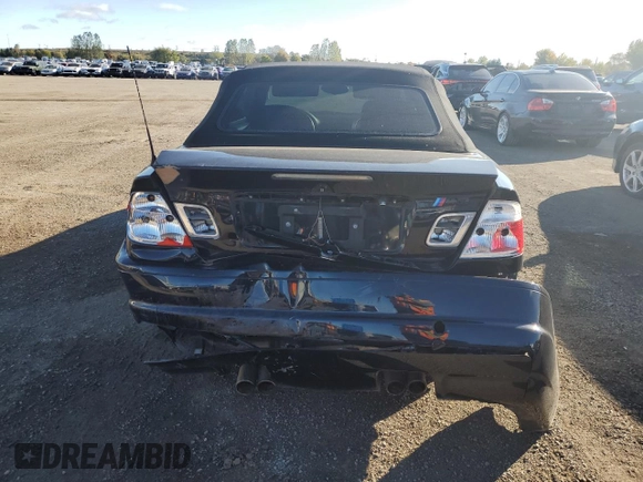 2002 BMW 3 Series M3 with VIN WBSBR93432EX24636, listed as a Copart auction lot 75623934 with 259,593 mi miles and Salvage Title. Bid and sale history available at carsss.com. Image 6.