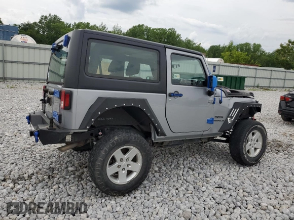 2015 Jeep Wrangler Sport with VIN 1C4AJWAG8FL540932, listed as a Copart auction lot 61870935 with 71,762 mi miles and Salvage title. Bid and sale history available at DreamBid. Image 3.