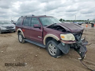 2006 Ford Explorer Eddie Bauer with VIN 1FMEU64E06UB57396, listed as a Copart auction lot 58712495 with 115,746 mi miles and Salvage title. Bid and sale history available at DreamBid. Image 4.