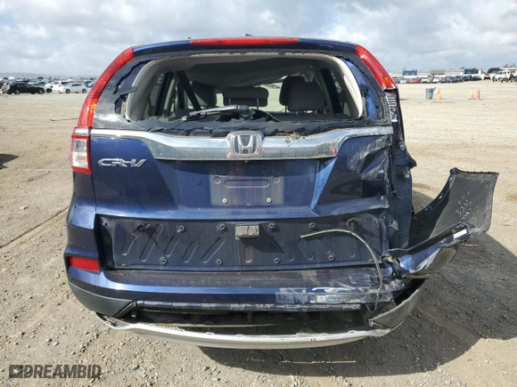 2015 Honda CR-V EX with VIN 3CZRM3H57FG702893, listed as a Copart auction lot 51014655 with 121,031 mi miles and Salvage Title. Bid and sale history available at carsss.com. Image 6.