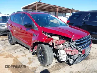 2017 Ford Escape SE with VIN 1FMCU0GD4HUC78409, listed as a IAAI auction lot 41646649 with 101,257 mi miles. Bid and sale history available at carsss.com. Image 1.