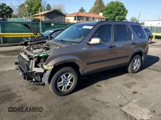 2003 Honda CR-V EX z VIN JHLRD78873C041813, wystawiony jako Copart lot #60872565 z przebiegiem 168 204 mil mil oraz Szkoda całkowita • Salvage title. Historia ofert i sprzedaży dostępna na DreamBid. Obrazek 1.