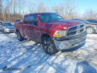 2010 Dodge Ram 1500 SLT with VIN 1D7RV1GTXAS218554, listed as a IAAI auction lot 41365683 with NaN miles. Bid and sale history available at carsss.com. Image 1.
