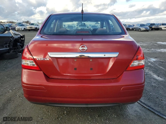 2010 Nissan Versa 1.8 S with VIN 3N1BC1AP7AL422548, listed as a Copart auction lot 86725104 with 165,947 mi miles and Salvage Title. Bid and sale history available at carsss.com. Image 6.