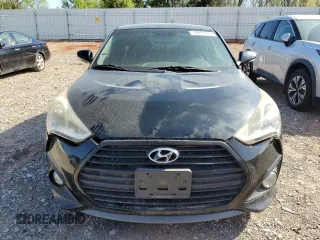 2013 Hyundai Veloster Turbo z VIN KMHTC6AE2DU169366, wystawiony jako Copart lot #50805585 z przebiegiem 75 197 mil mil oraz Szkoda całkowita • Salvage title. Historia ofert i sprzedaży dostępna na DreamBid. Obrazek 5.