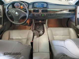 2005 BMW 5 Series 545i with VIN WBANB33555CN64643, listed as a Copart auction lot 50546775 with 159,751 mi miles and Salvage Title. Bid and sale history available at carsss.com. Image 8.