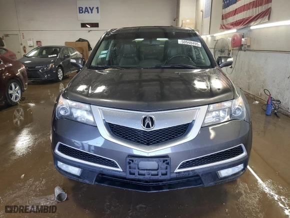 2012 Acura MDX Tech Pkg with VIN 2HNYD2H30CH540038, listed as a Copart auction lot 50948495 with 171,996 mi miles and Salvage Title. Bid and sale history available at carsss.com. Image 5.