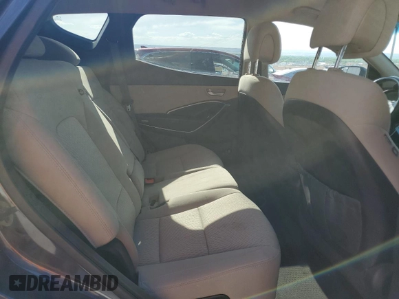 2017 Hyundai Santa Fe 2.4L with VIN 5NMZU3LB5HH012795, listed as a Copart auction lot 58503135 with 85,531 mi miles and Salvage title. Bid and sale history available at DreamBid. Image 10.