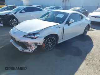 2017 Toyota 86 with VIN JF1ZNAA13H9703109, listed as a IAAI auction lot 41615885 with 134,757 mi miles. Bid and sale history available at carsss.com. Image 2.