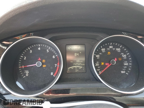 2016 Volkswagen Jetta SEL with VIN 3VWL17AJ9GM206786, listed as a Copart auction lot 56893505 with 142,565 mi miles and Salvage title. Bid and sale history available at DreamBid. Image 9.