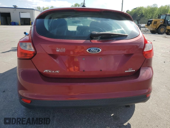2013 Ford Focus SE with VIN 1FADP3K23DL103890, listed as a Copart auction lot 51804025 with 150,082 mi miles and Salvage Title. Bid and sale history available at carsss.com. Image 6.