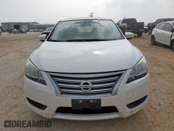 2014 Nissan Sentra SV with VIN 3N1AB7AP9EL637503, listed as a Copart auction lot 57509545 with 137,003 mi miles and Clean title. Bid and sale history available at DreamBid. Image 5.