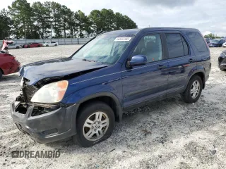 2002 Honda CR-V EX with VIN SHSRD78842U010686, listed as a Copart auction lot 60922395 with 225,880 mi miles and Salvage title. Bid and sale history available at DreamBid. Image 1.