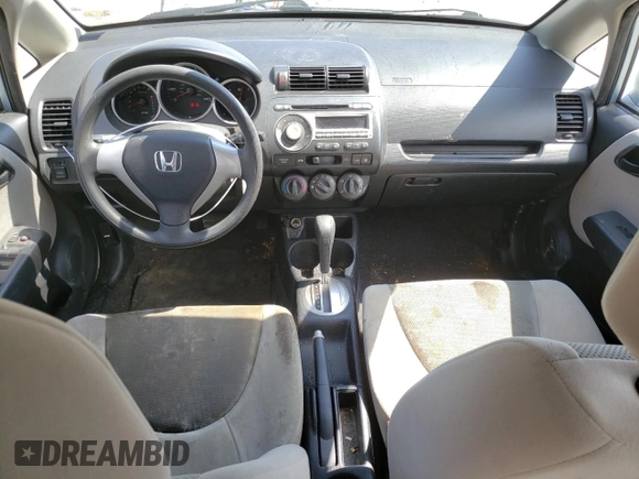 2007 Honda Fit with VIN JHMGD38447S053681, listed as a Copart auction lot 50715265 with 176,392 mi miles and Salvage Title. Bid and sale history available at carsss.com. Image 8.