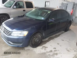 2012 Volkswagen Passat S w/Appearance with VIN 1VWAP7A36CC084875, listed as a IAAI auction lot 42088548 with 191,002 mi miles. Bid and sale history available at carsss.com. Image 2.