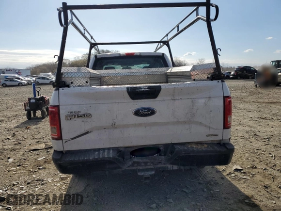 2015 Ford F-150 XL with VIN 1FTEX1CF8FKD38024, listed as a Copart auction lot 50732175 with 217,893 mi miles and Salvage Title. Bid and sale history available at carsss.com. Image 6.