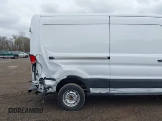 2023 Ford Transit Cargo with VIN 1FTBR1C89PKB29455, listed as a IAAI auction lot 41839680 with 21,570 mi miles. Bid and sale history available at carsss.com. Image 19.