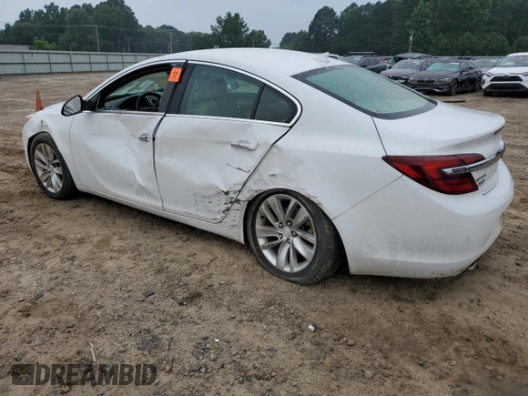 2014 Buick Regal Premium I with VIN 2G4GN5EX6E9256154, listed as a Copart auction lot 59495135 with 109,078 mi miles and Salvage title. Bid and sale history available at DreamBid. Image 2.