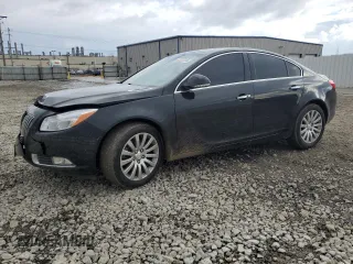2012 Buick Regal Turbo Premium 1 with VIN 2G4GS5EV1C9214303, listed as a Copart auction lot 47222235 with 143,172 mi miles and Non Repairable. Bid and sale history available at carsss.com. Image 1.