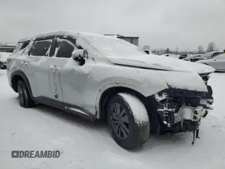 2022 Nissan Pathfinder S with VIN 5N1DR3AC9NC214505, listed as a Copart auction lot 85484804 with 60,227 mi miles and Salvage title. Bid and sale history available at DreamBid. Image 4.