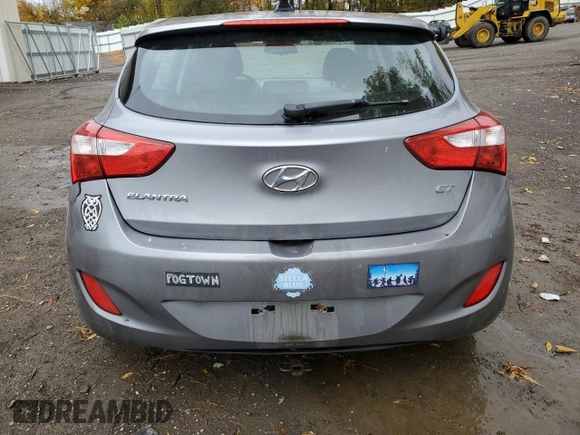 2013 Hyundai Elantra GT with VIN KMHD35LEXDU149555, listed as a Copart auction lot 75856704 with 141,686 mi miles and Salvage Title. Bid and sale history available at carsss.com. Image 6.