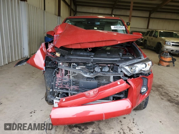 2022 Toyota 4Runner SR5 with VIN JTEMU5JR4N6019845, listed as a Copart auction lot 44859945 with 43,311 mi miles and Salvage title. Bid and sale history available at DreamBid. Image 5.
