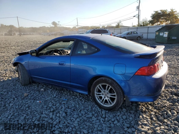2006 Acura RSX with VIN JH4DC54846S019412, listed as a Copart auction lot 75256444 with 197,806 mi miles and Salvage Title. Bid and sale history available at carsss.com. Image 2.
