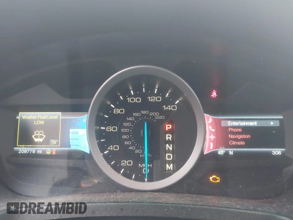 2012 Ford Explorer XLT with VIN 1FMHK8D88CGA63396, listed as a IAAI auction lot 41409515 with 208,776 mi miles and . Bid and sale history available at DreamBid. Image 7.