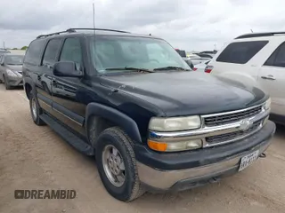 2002 Chevrolet Suburban LS with VIN 3GNEC16Z02G181020, listed as a IAAI auction lot 41895319 with 1 mi miles. Bid and sale history available at carsss.com. Image 1.