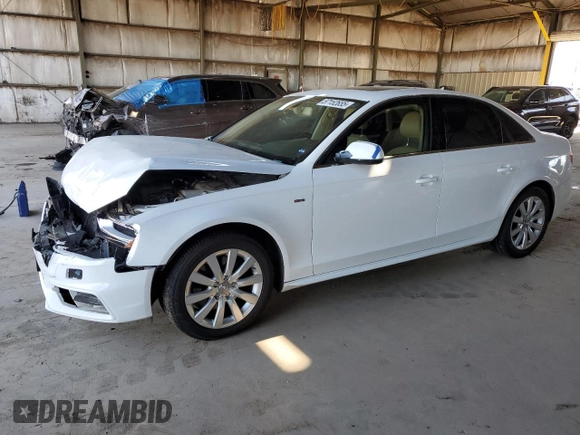 2015 Audi A4 Premium z VIN WAUBFAFL5FA058202, wystawiony jako Copart lot #57152655 z przebiegiem 105 224 mil mil oraz Szkoda całkowita • Salvage title. Historia ofert i sprzedaży dostępna na DreamBid. Obrazek 1.