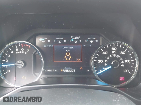 2016 Ford F-150 XLT with VIN 1FTEW1EG2GKD89089, listed as a IAAI auction lot 42210497 with 110,912 mi miles and . Bid and sale history available at DreamBid. Image 7.