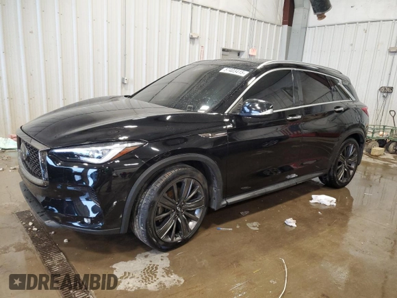 2020 Infiniti QX50 Luxe z VIN 3PCAJ5M37LF108530, wystawiony jako Copart lot #57403415 z przebiegiem 59 201 mil mil oraz Czysty tytuł • Clean title. Historia ofert i sprzedaży dostępna na DreamBid. Obrazek 1.